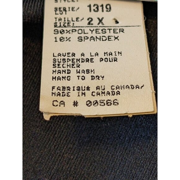 Womens Vintage Top Plus 2X Black Gold Sparkle Dragonfly Stretch Fairy Grunge - Picture 7 of 7